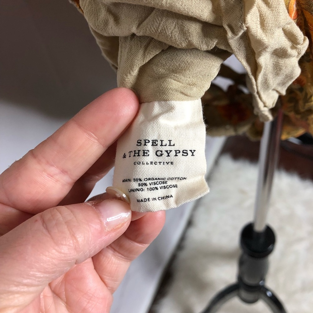 Spell The Gypsy Seashell Romper Small - image 5